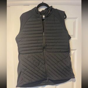 adidas Black Quilted Puffer Vest